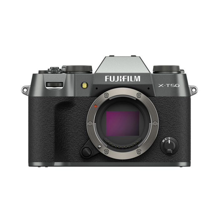Fujifilm X-T50 Mirrorless Camera - Charcoal Silver