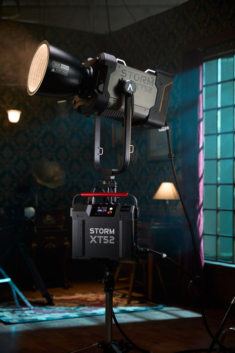 Aputure STORM XT52 Point-Source LED Monolight Dual Flight Case - Bare Leads
