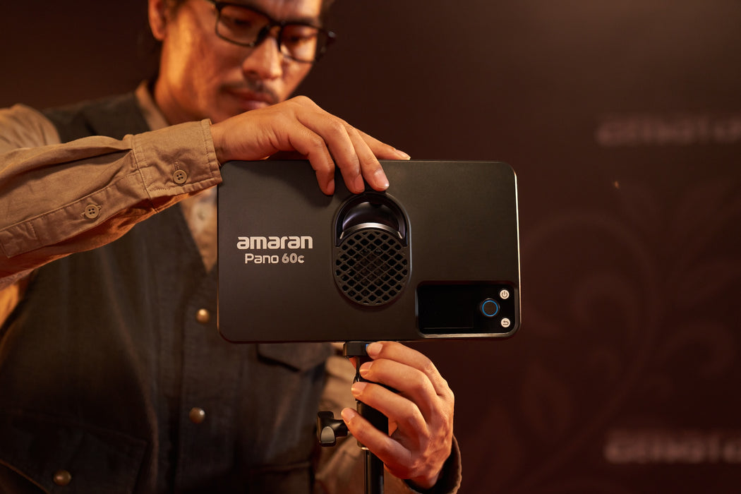 Amaran Pano 60c 2 Light Kit - Charcoal