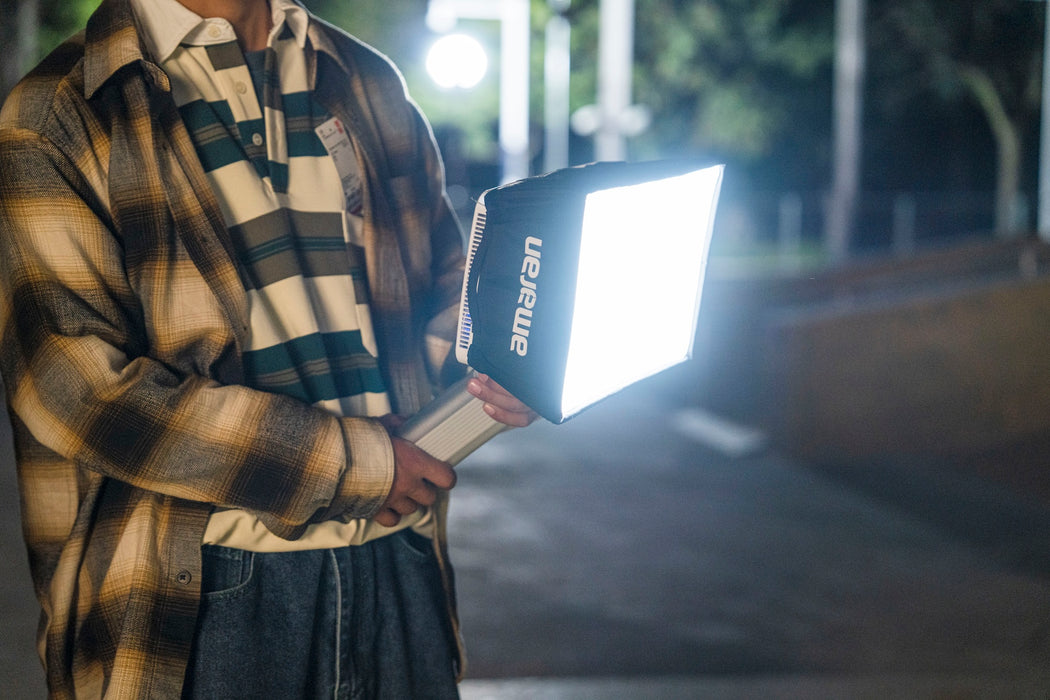 Amaran Pano 60c 2 Light Kit - Charcoal