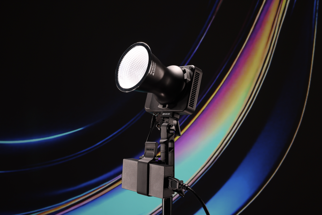 Amaran Ray 120c Compact RGB LED Light All-in-One Creator Kit