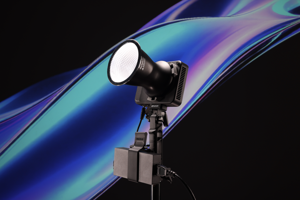 Amaran Ray 120c Compact RGB LED Light All-in-One Creator Kit