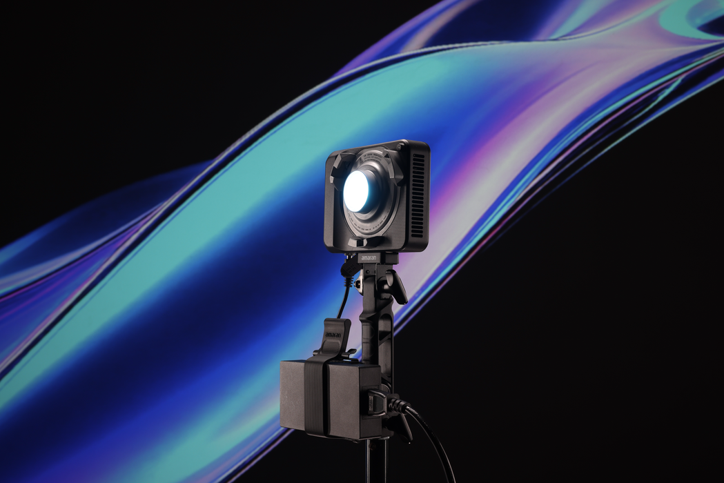 Amaran Ray 120c Compact RGB LED Light All-in-One Creator Kit