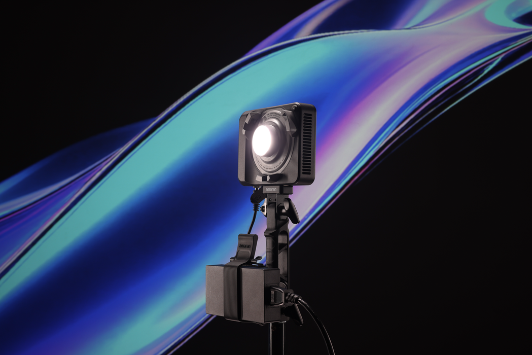 Amaran Ray 120c Compact RGB LED Light All-in-One Creator Kit