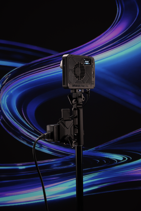 Amaran Ray 60c Compact RGB LED Light All-in-One Creator Kit