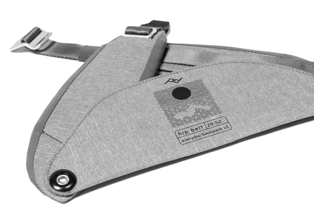 Peak Design Everyday Hip Belt V2 for Select Everyday & Travel Backpacks - Black