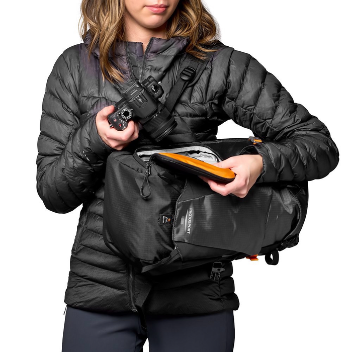 LowePro PhotoSport Outdoor 15L AW III Backpack - Gray/Black