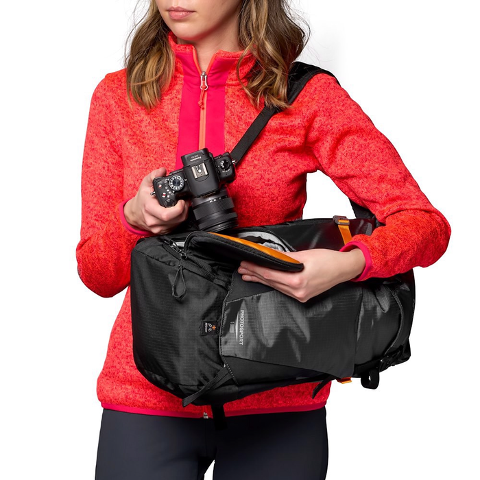 LowePro PhotoSport Outdoor 15L AW III Backpack - Gray/Black
