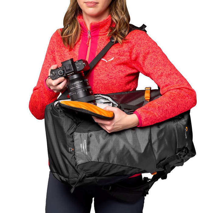 LowePro PhotoSport Outdoor 24L AW III Backpack - Gray/Black