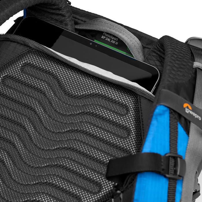 LowePro PhotoSport Outdoor 24L AW III Backpack - Black/Blue