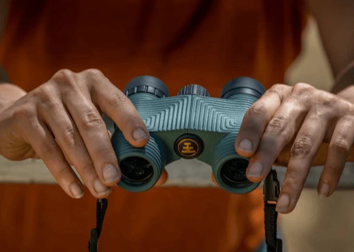 Nocs Provisions Standard Issue 10x25 Waterproof Binoculars - Celeste Blue