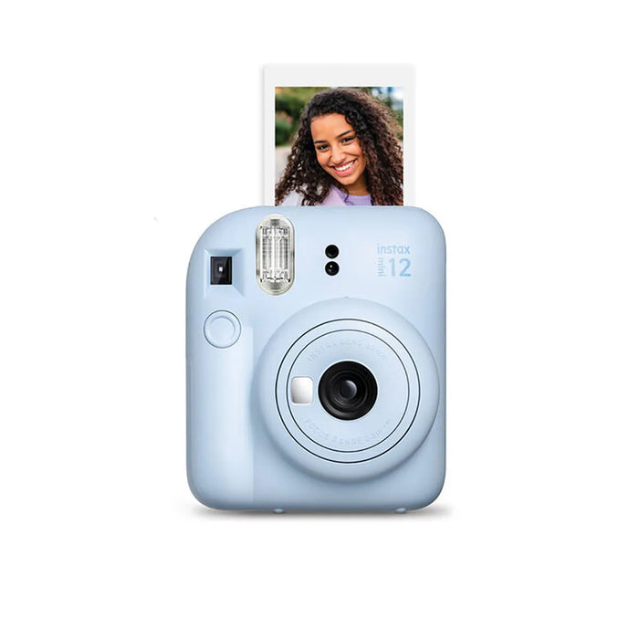 Fujifilm 2025 Instax Mini 12 Instant Camera Bundle - Pastel Blue