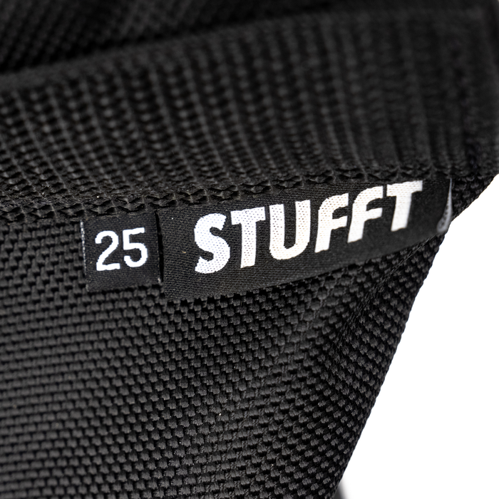 Glazer's Saddle Sandbag, 25 lb - Black
