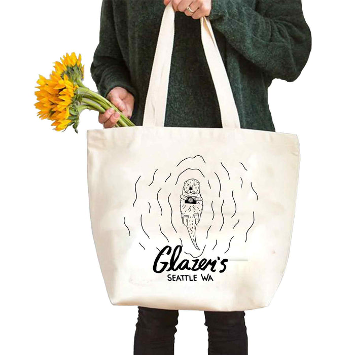 Glazer's Otter Jumbo Canvas Tote Bag