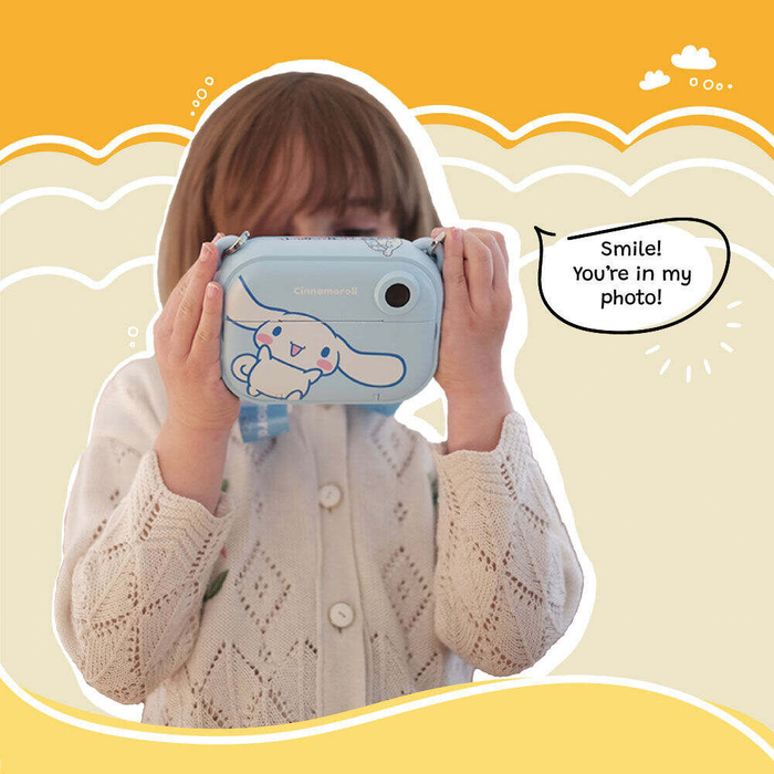 Kidamento Model P Instant Print Digital Camera for Kids - Cinnamoroll