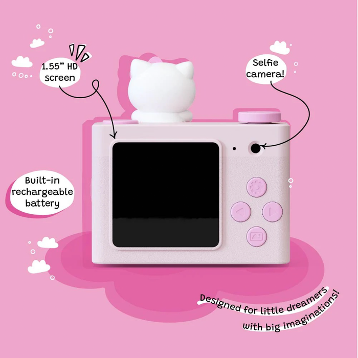 Kidamento Model A Mini Digital Camera for Kids - Hello Kitty