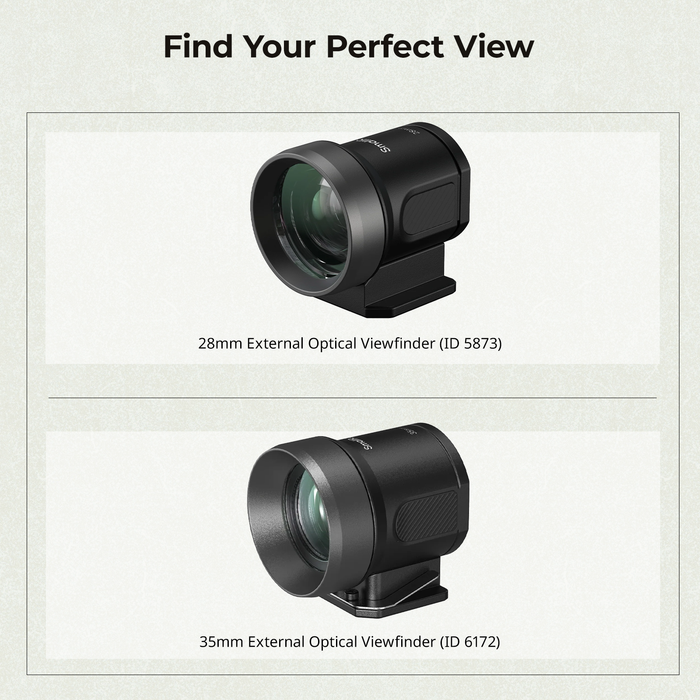SmallRig 28mm Waist-Level External Optical Viewfinder 6127