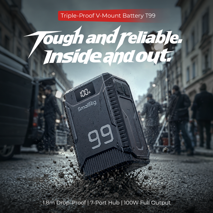SmallRig T99 Triple-Proof V-Mount Battery