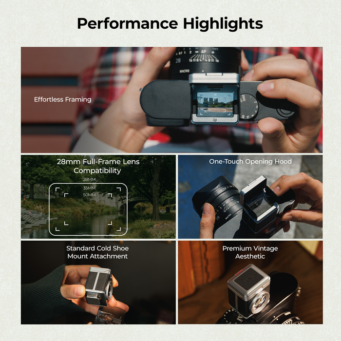 SmallRig 28mm Waist-Level External Optical Viewfinder 6127