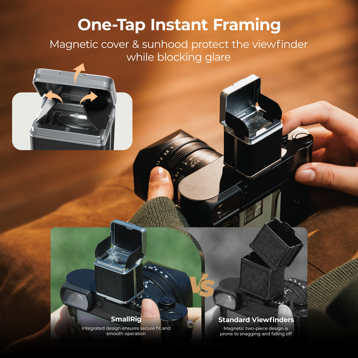 SmallRig 28mm Waist-Level External Optical Viewfinder 6127