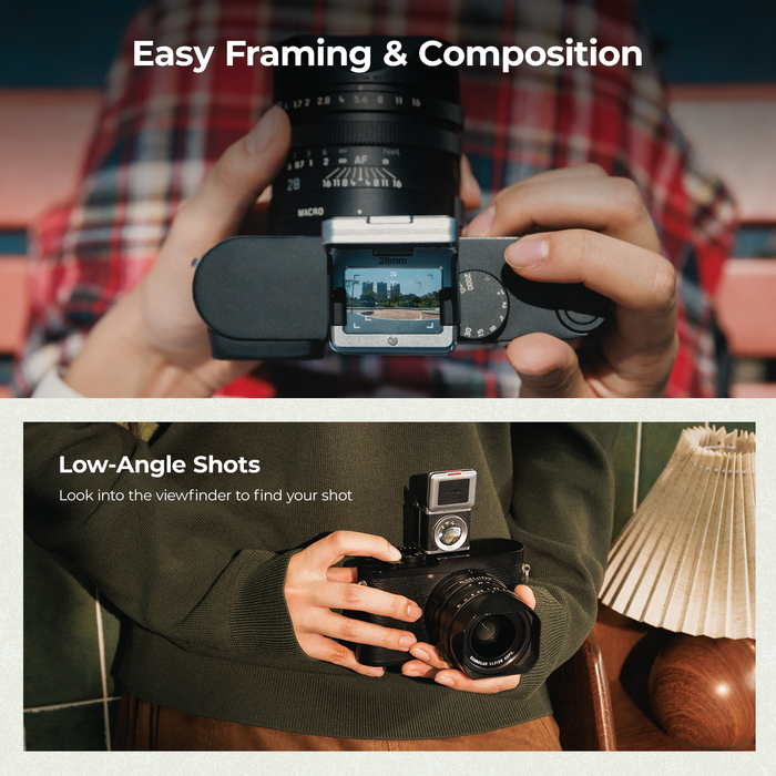 SmallRig 28mm Waist-Level External Optical Viewfinder 6127