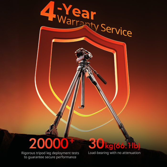 SmallRig x Potato Jet TRIBEX CARBON II Carbon Fiber Tripod Kit with Dynamic Balance Hydraulic Fluid Head 5755