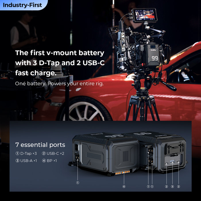 SmallRig T99 Triple-Proof V-Mount Battery