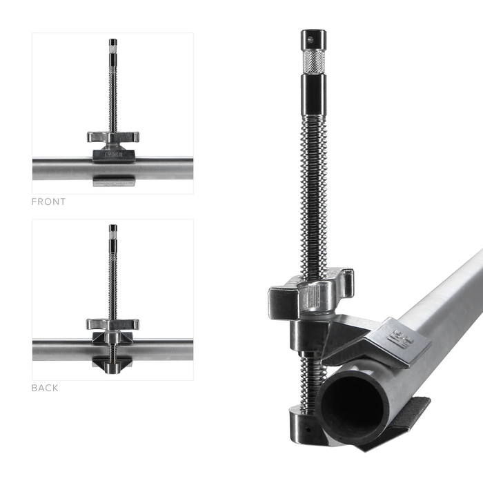 Matthews Matthellini Clamp with 6" End Jaw Chrome