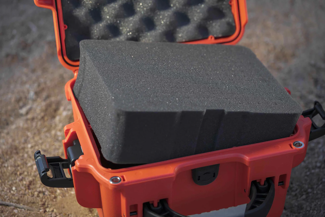 Nanuk 908 Small-Series Protective Case with Cubed Foam & Lid Foam - Graphite