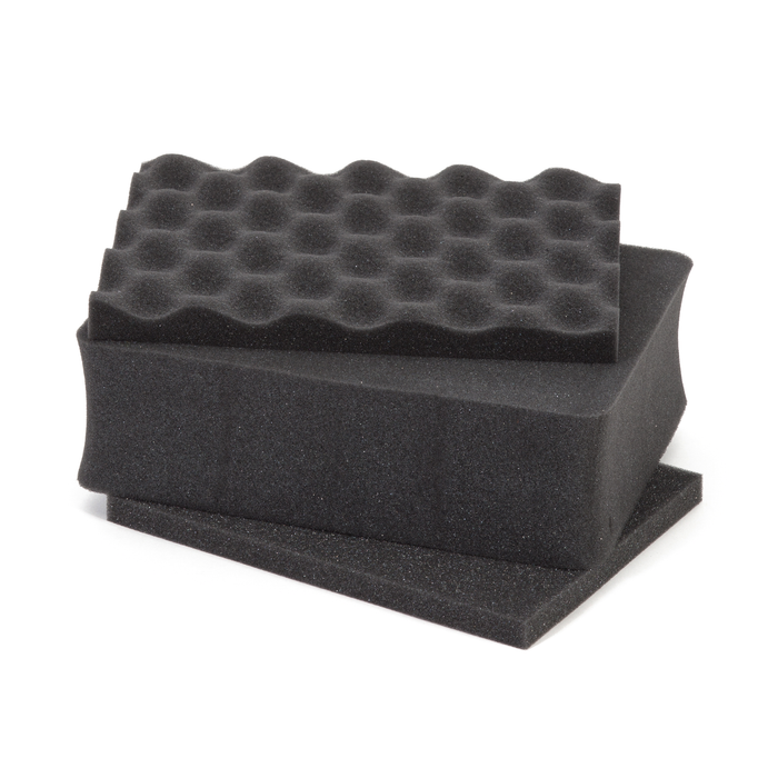 Nanuk 905 Small-Series Protective Case with Cubed Foam & Lid Foam - Red