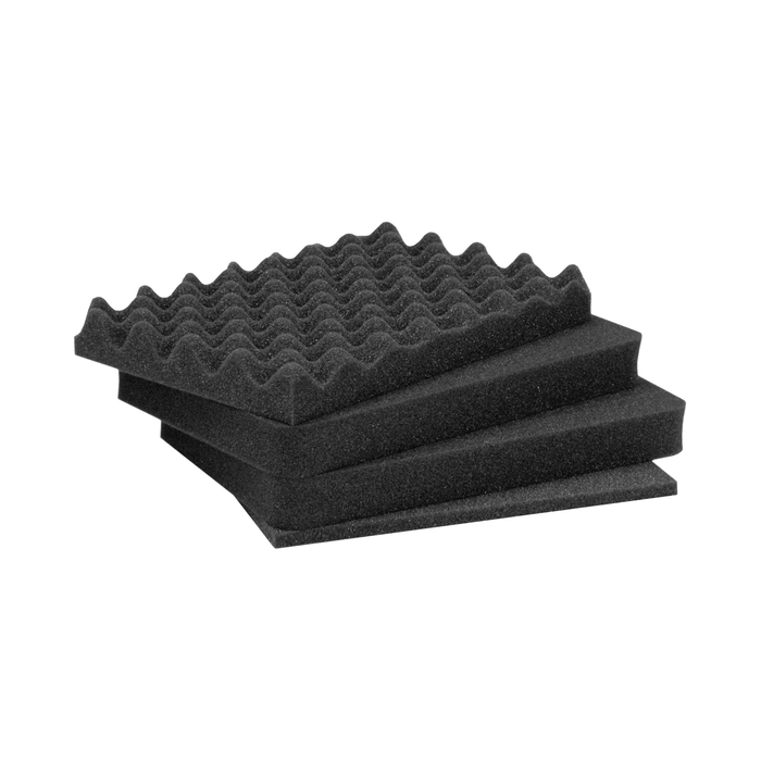 Nanuk 915 Medium-Series Protective Case with Cubed Foam & Lid Foam - Graphite