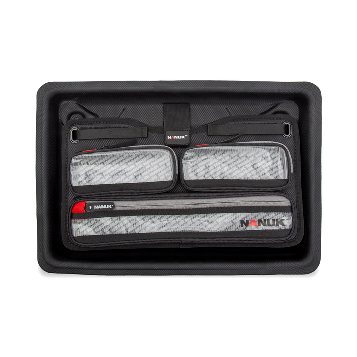 Nanuk 918 Medium-Series Pro Photo Kit Protective Case with Padded Dividers & Lid Organizer - Black