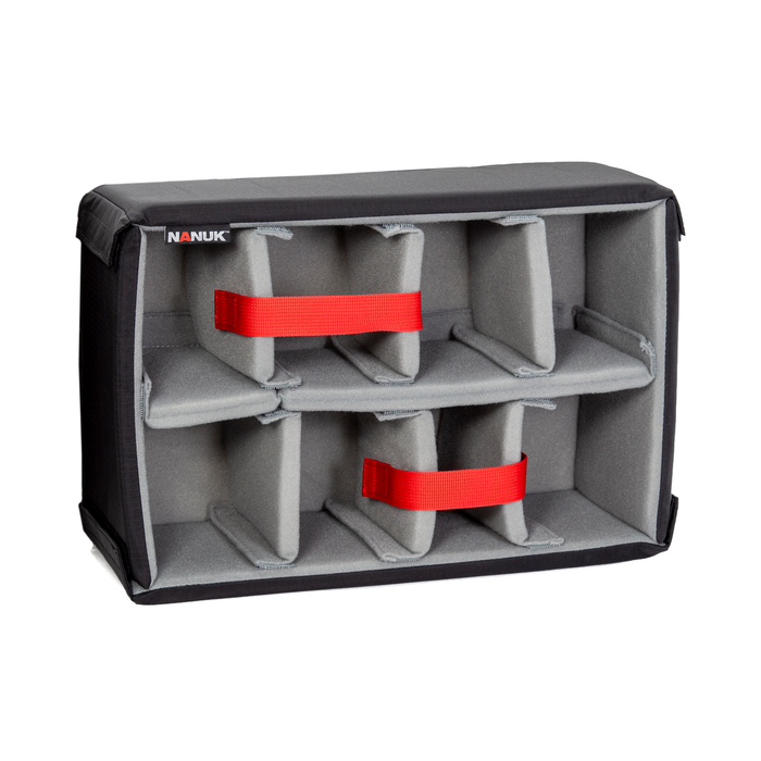Nanuk 918 Medium-Series Pro Photo Kit Protective Case with Padded Dividers & Lid Organizer - Black