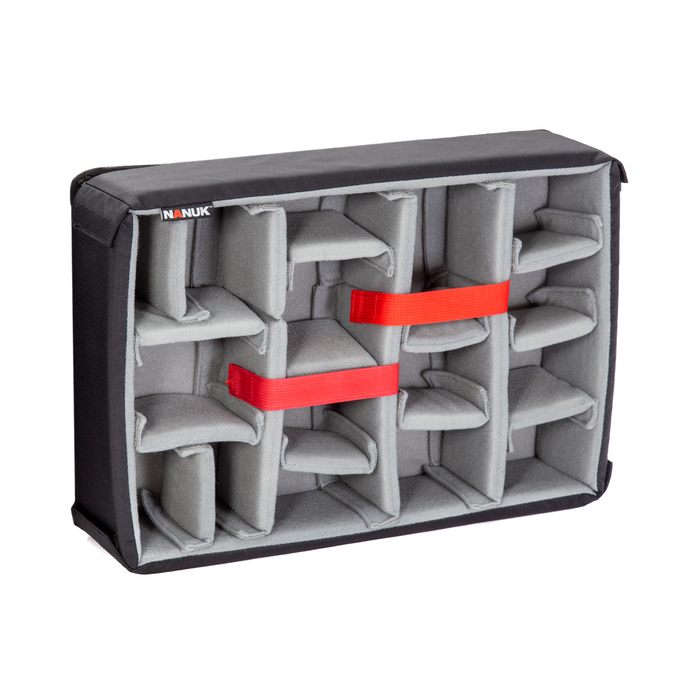 Nanuk 925 Medium-Series Pro Photo Kit Protective Case with Padded Dividers & Lid Organizer - Black