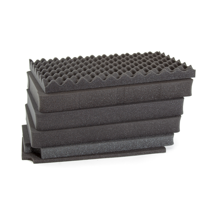 Nanuk 938 Wheeled Protective Case with Cubed Foam & Lid Foam - Black