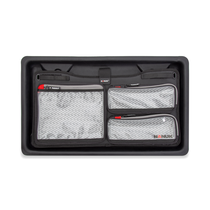 Nanuk 938 Wheeled Pro Photo Kit Protective Case with Padded Dividers & Lid Organizer - Black