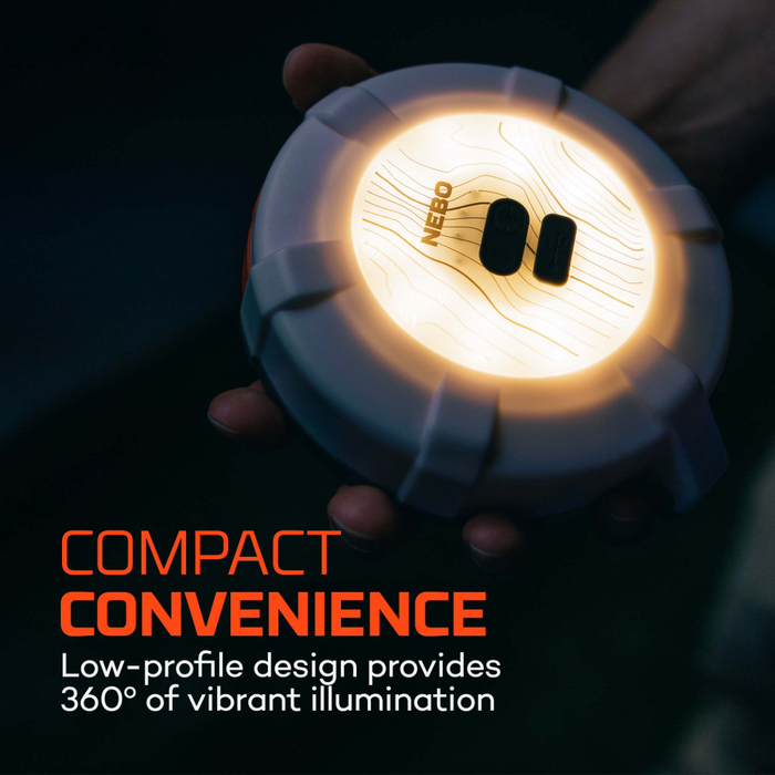 Nebo Luna 400+ Lantern & Retractable Color String Light