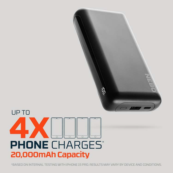 Nebo 20K Portable Power Bank