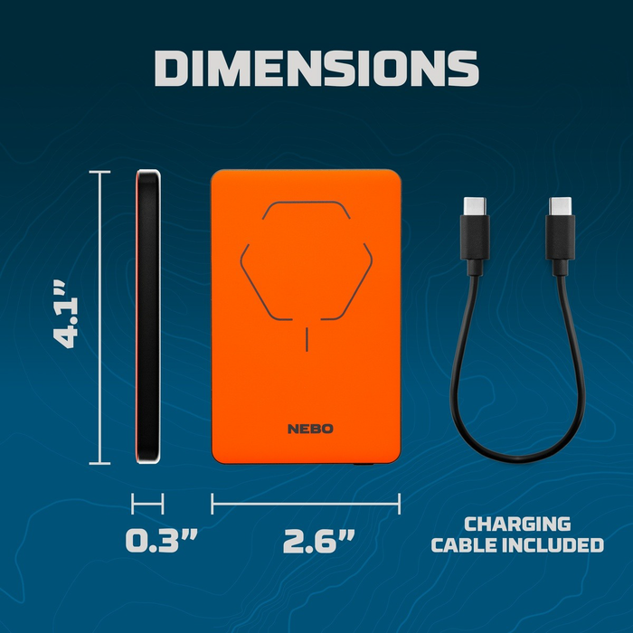 Nebo Ultra-Thin 5K Magnetic Wireless Power Bank