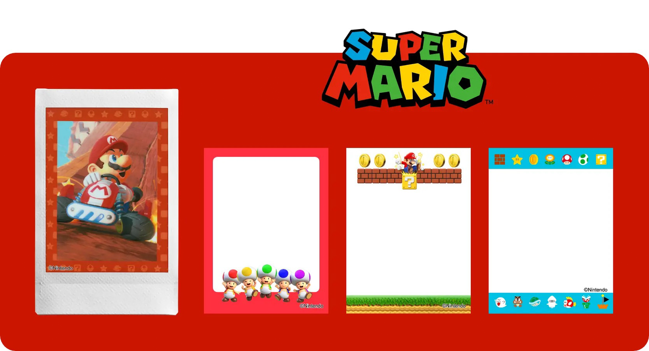 Fujifilm Instax Mini Link 3 Smartphone Printer and "? Block" Design Silicone Case Bundle