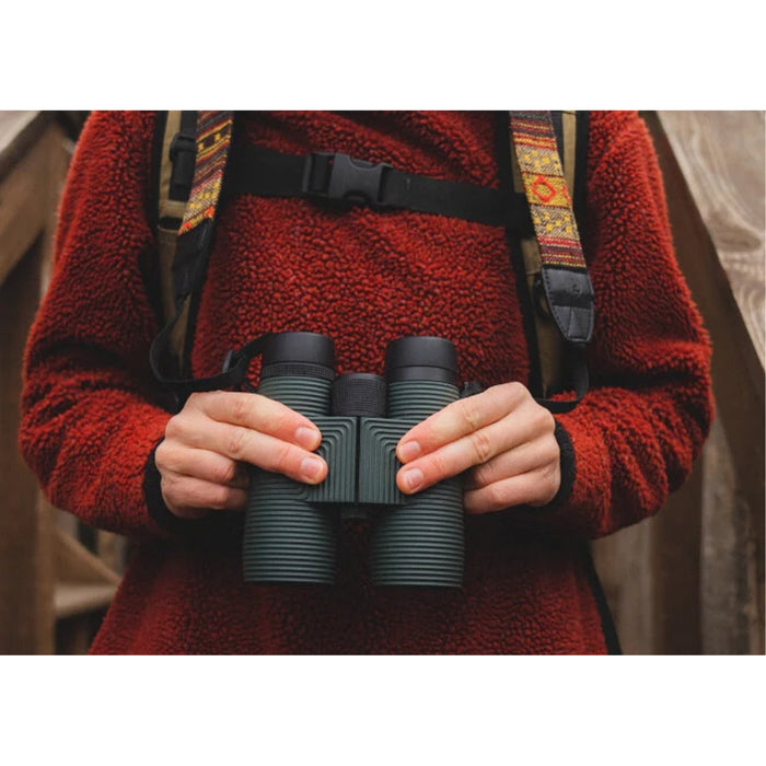 Nocs Provisions Pro Issue 8x42 Waterproof Binoculars - Canopy Green