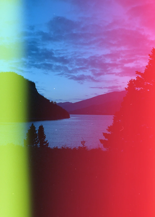 Psychedelic Blues #2 200 Color Negative - 35mm Film, 36 Exposures, Single Roll