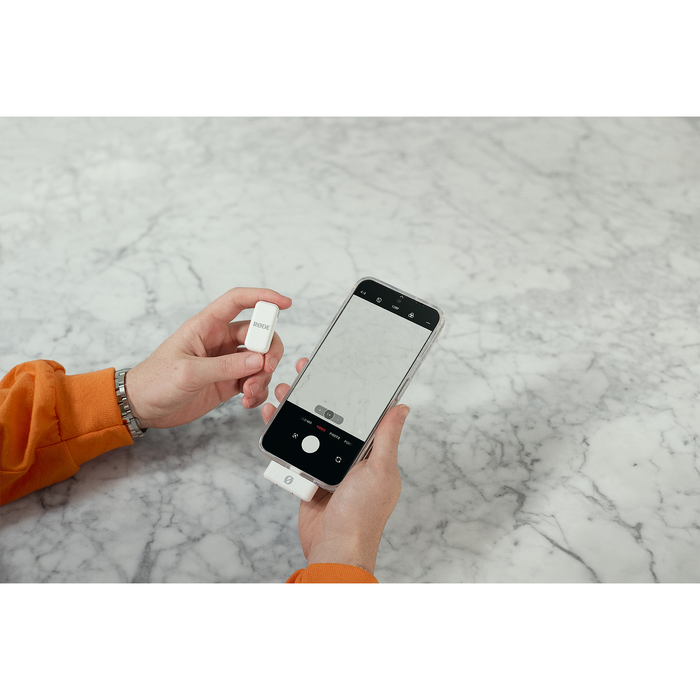 Rode Wireless Micro for Lightning Smartphones - White