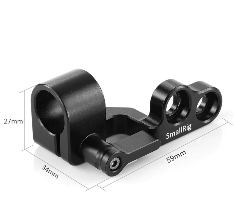 SmallRig 15mm Single Rod Clamp for BMPCC 4K Cage 2279