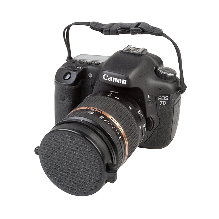 OP/TECH USA Uni-Loop Connectors with 1/4" Webbing, Regular 3.5" - Black