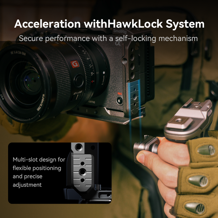SmallRig HawkLock Quick Release Advanced Cage Kit for Sony FX3 & FX30 4771