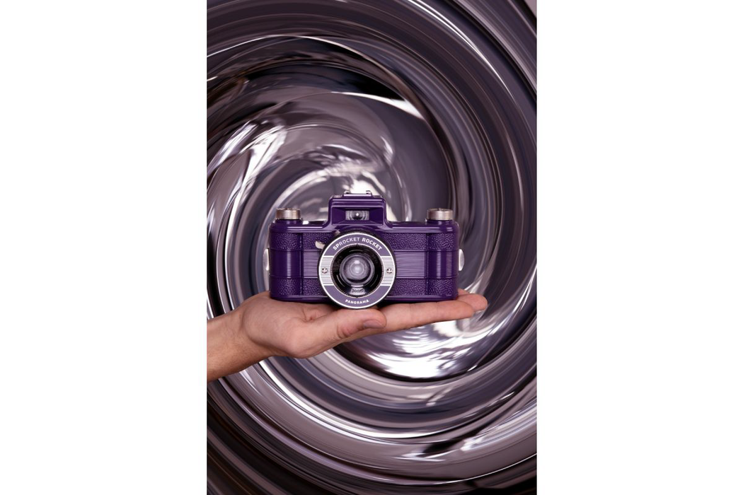 Lomography Sprocket Rocket 35mm Panoramic Film Camera - Ultra Violet