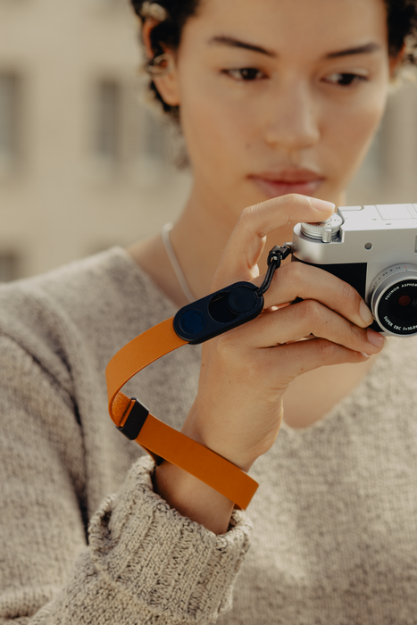 Peak Design Cuff Leather Wrist Camera Strap - Amber