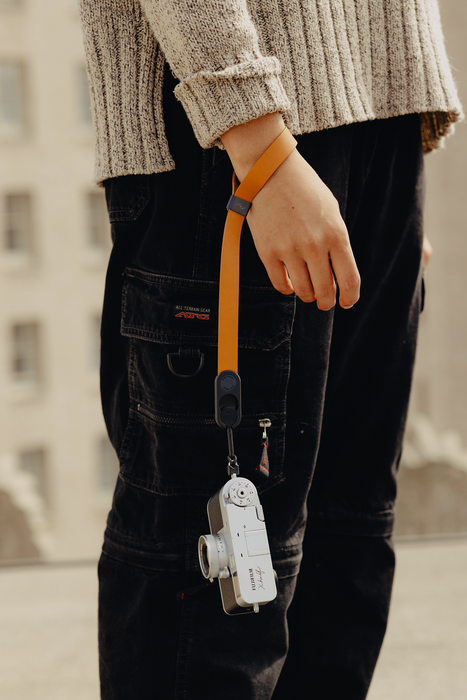 Peak Design Cuff Leather Wrist Camera Strap - Amber