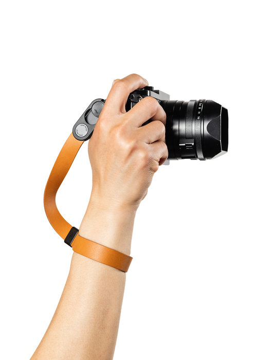 Peak Design Cuff Leather Wrist Camera Strap - Amber